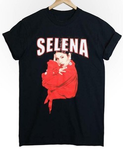 selena red jacket t shirt