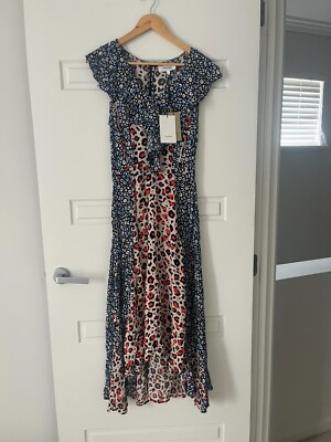 Husk Antalya Elif Print Maxi Dress - Size 6 - 5+ items free AU post RRP $449
