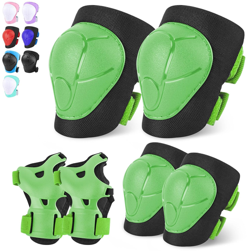 Knee Pads for Kids Knee and Elbow Pads Wrist Guards Adjustable Protective Gear S - Picture 20 of 24