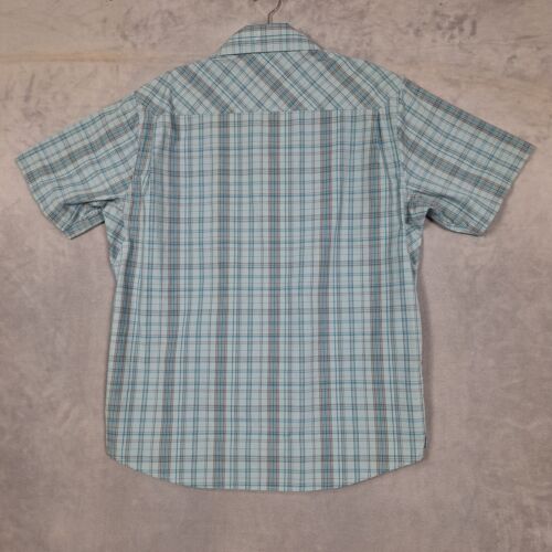 Camisa Magpul Industries Para Hombres XL Azul Gris Cuadros Botón a Presión Táctica S/S MAG738 - Imagen 3 de 8
