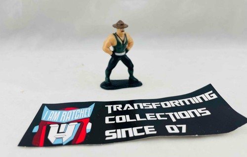 Vintage GI Joe 1989 Sargent Slaughter Mini Figure - 第 1/1 張圖片