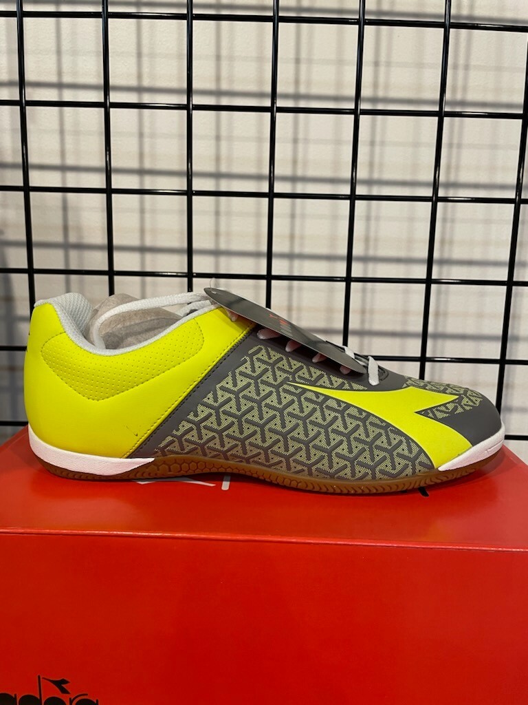 Diadora Bolinha ID Fluo Yellow/Frost Size 11