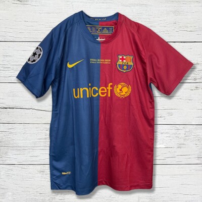 2008 Barcelona Short Sleeve Shirt, Champions League Badge