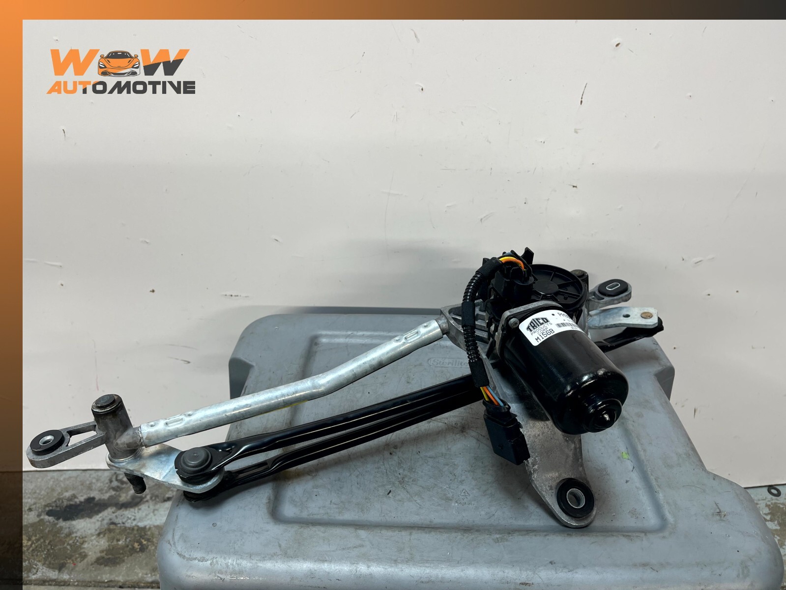 14-17 MASERATI GHIBLI WINDSHIELD WIPER TRANSMISSION LINKAGE W MOTOR OEM