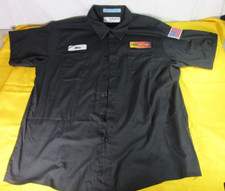 Harley Davidson Équipe Latus Moteurs Service Dept Homme XL 7 Bouton Chemise