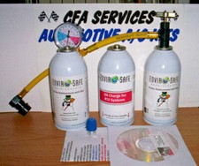 Envirosafe Refrigerant Replacement Recharge Kit Oil For R12 Cars1995-older 3lb Envirosafe Refrigerant Replacement Recharge Kit Oil For R12 Cars1995-older 3lb