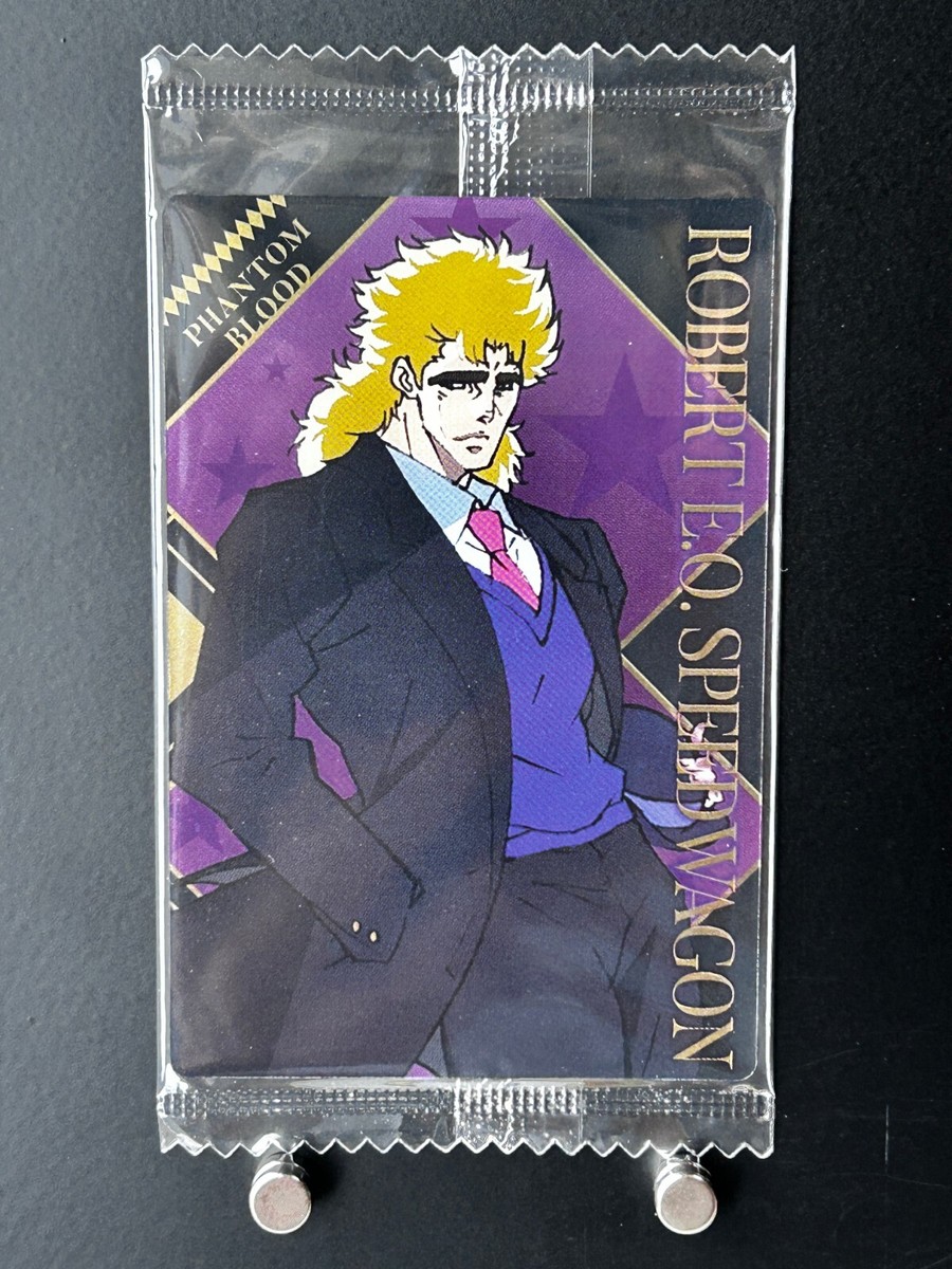 Robert E O Speedwagon JoJo's Bizarre Adventure Card Japanese
