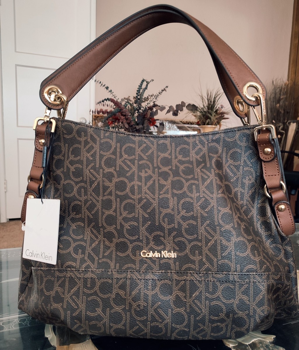 Calvin Klein women Purse Brown khaki