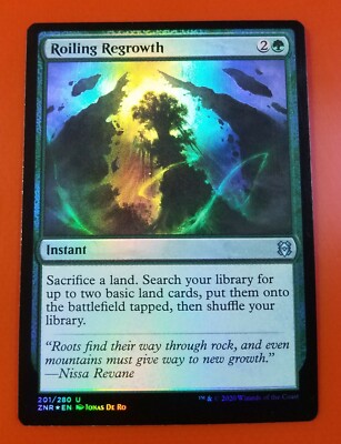 1x Roiling Regrowth | FOIL | Zendikar Rising | MTG Magic Cards