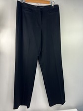 Liz Claiborne Audra Dress Pants Womens Size 8 Black Stretch Classic