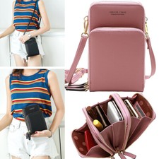 Fashion Large Capacity Women Small Shoulder Crossbody Bag Cellphone Purse Wallet