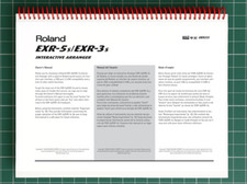 Roland EXR-5s — Manuale del proprietario istruzioni guida utente — 144 pagine — Made in USA