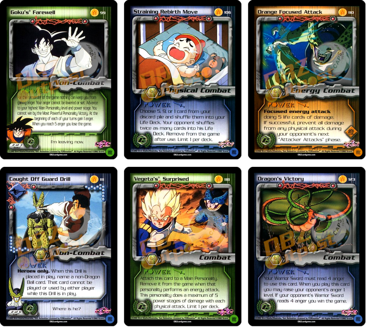 DBZ Card Game, Dragon Ball Z Games