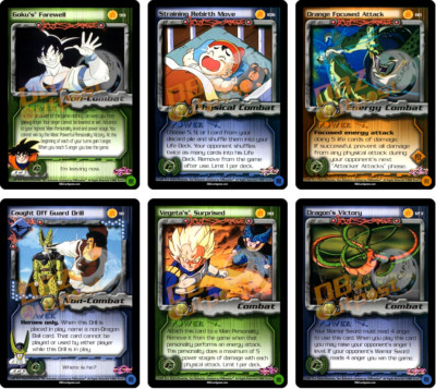 Dragon Ball Z CCG SCORE Cell Games Saga Limited CHOOSE YOUR CARD 1-123 Non-Foil