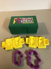 Vintage Barney Play-Doh Play Box Lunchbox Mold Toys  Mold Shapes Tonka Corp.