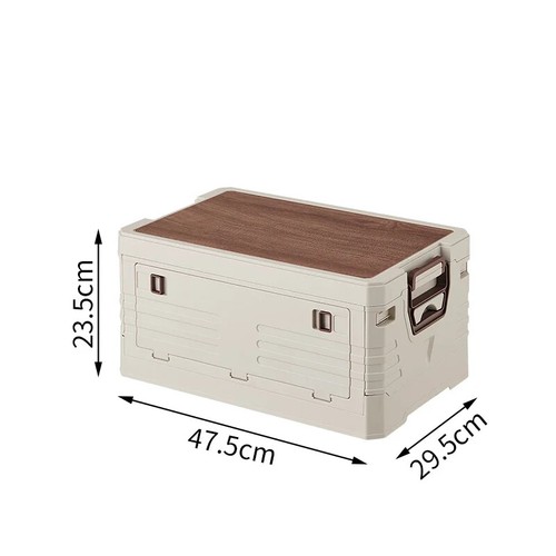 Outdoor Camping Storage Box Portable Large Capacity Folding Box Multifunctional - Picture 7 of 16