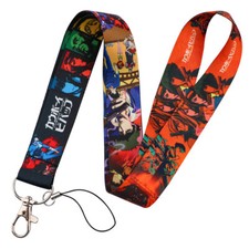Cowboy Bebop Anime Series Character Themed Orange ID Badge Holder Lanyard