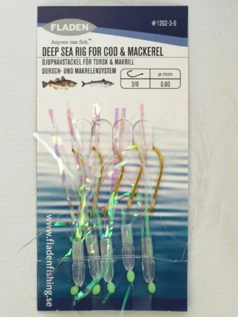 Fladen Mackerel Saltwater Fishing Baits, Lures & Flies