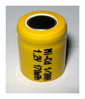 Cellcon - CND-15AA - 1/3 AA - 1,2 Volt 150mAh Ni-CD mit Lötfahne (Z-Form)