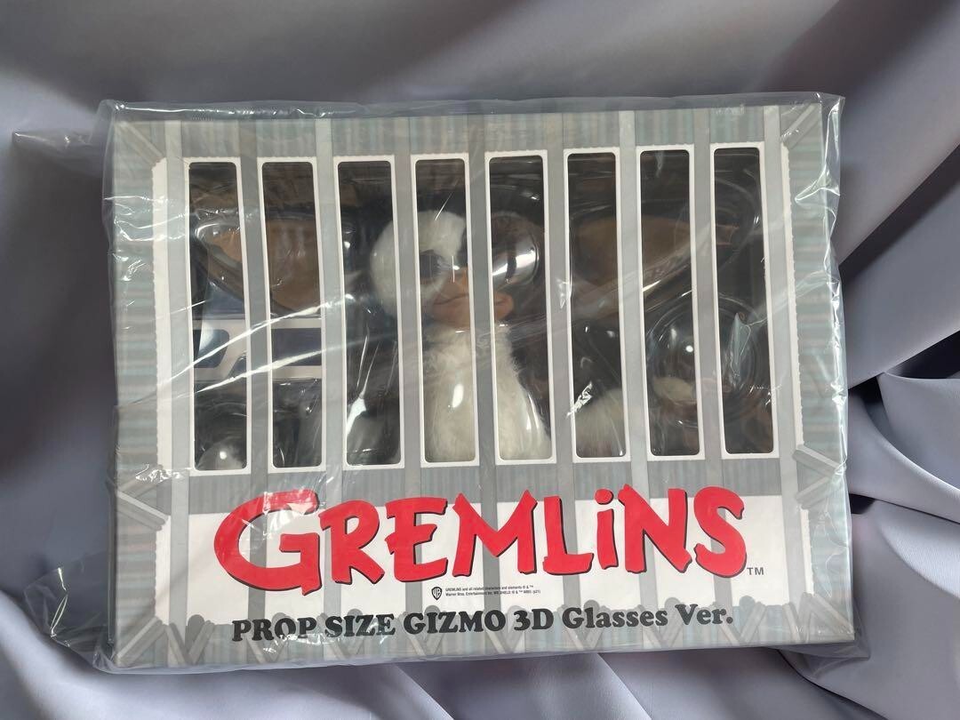 ユ*イ様 GREMLINS PROP SIZE GIZMO 3D Glasses VCD PROP SIZE GIZMO 3D Glasses Ver. PVC medicom Toy gremlins
