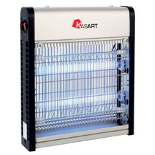 Kasart Elektrischer Insektenvernichter Aluminiumlegierung 2x20W 64x7,2xh26cm
