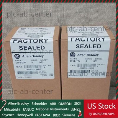 New Factory Sealed AB 1794-IP4 SER B Flex I/O Digital Output Module 1794IP4