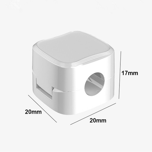 12x Magnetic Cable Winder Cord Organizer Lead Management Charger Cable Clips - Afbeelding 15 van 18