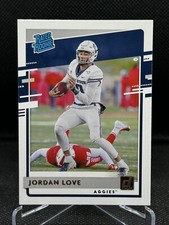2020 Panini Chronicles Draft Picks Donruss Rated Rookies Jordan Love #7 RC