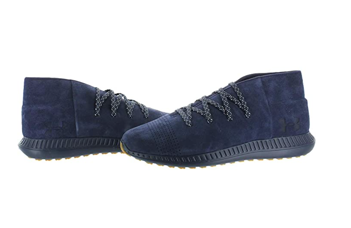 Under Armour Veloce Mid Suede 1296614-410 Blue Size 13 Men display picture 2