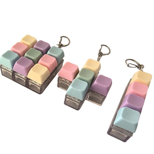 1/4/5/9 Keys Mechanical Keyboard Axis Tester Button Keycap Keychain - Afbeelding 3 van 16