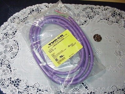 Turck RSSW 455-2M Cable with Euro Fast Connection NEW IN PACKAGE!