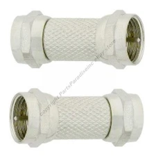 TV Male~M Gender Changer/Joiner/Barrel/Coupler,Short F Coax cable,Satellite,RF