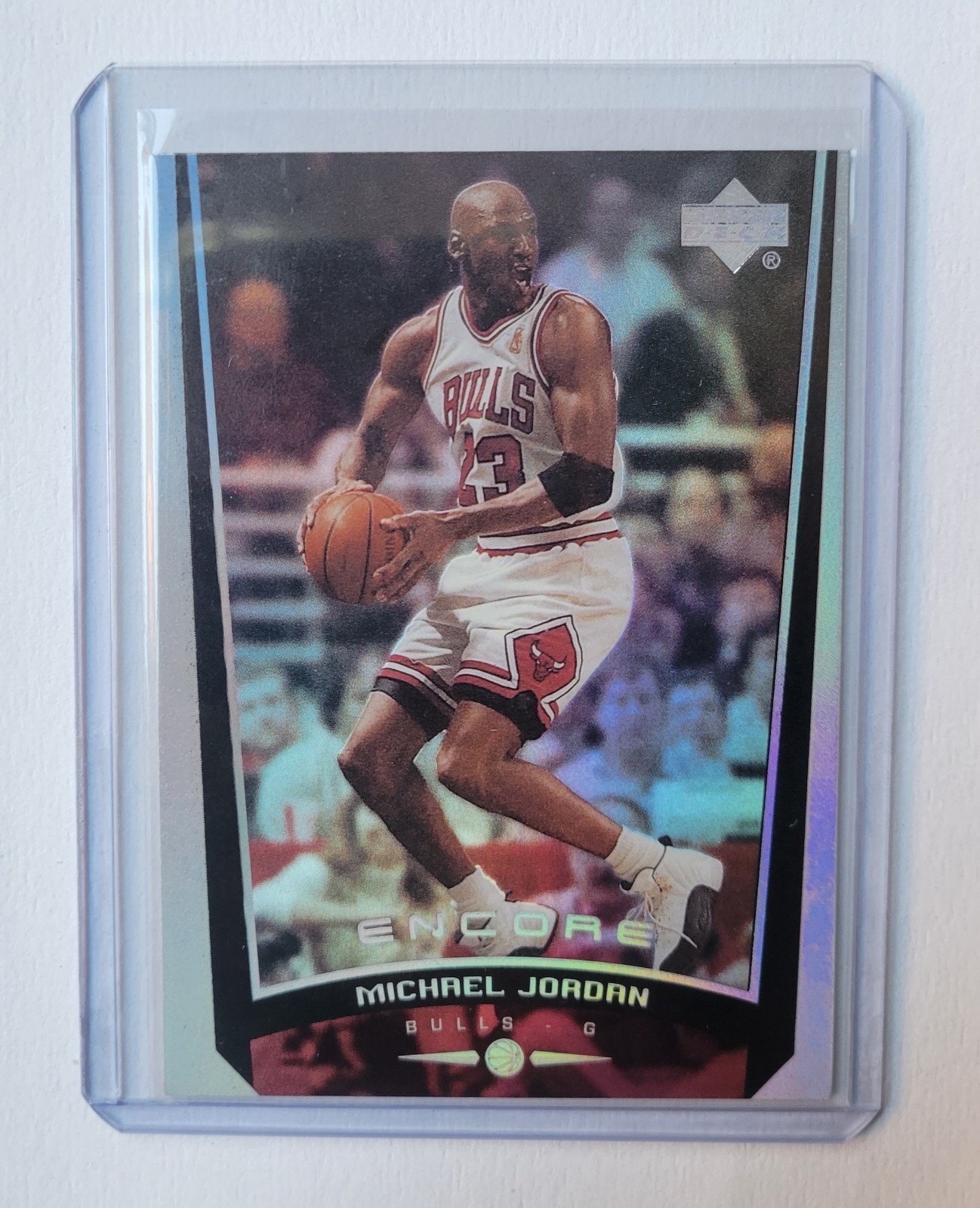1998-99 Upper Deck Encore - Michael Jordan #105 Rainbow Foil Chicago Bulls
