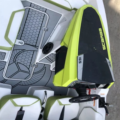 2016-2024 scarab 165 ID Cockpit Swim platform bow 1/4"6mm EVA foam mat floor - Picture 4 of 24