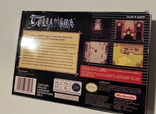Terranigma USA English Translation SNES - Repro -  Box & Manual - Test c/#3