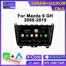 For Mazda 6 2 GH 2008-2015 Android Auto CarPlay Car Stereo Radio GPS Navi Screen