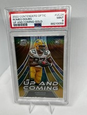2022 Contenders Optic Romeo Doubs /10 Up And Coming PSA 9