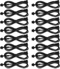 16 Pcs 4 Pin RGB LED Multi-Color Accent Light Extension Cable Wire 16 60 Inch