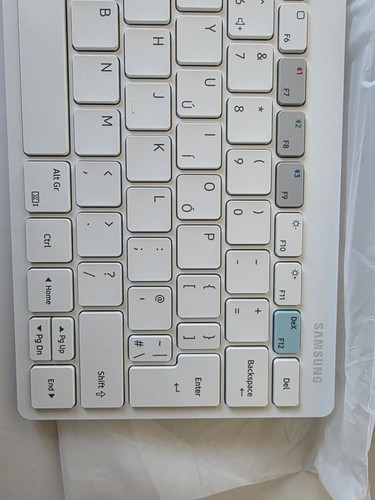 Teclado Samsung DEX QWERTY Inglés (Reino Unido) Wireless Trio 500 Blanco. - Imagen 3 de 3