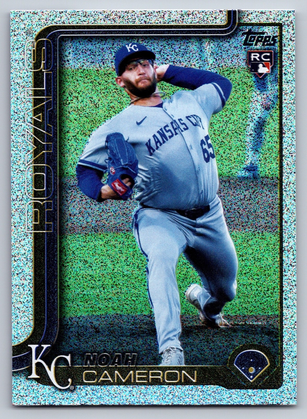 Noah Cameron ROOKIE SANDGLITTER 2025 Topps Update US65