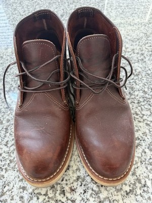 Red Wing Heritage 3141 Work Chukka Boots Mens Size 8 E2 Briar Oil Slick Leather