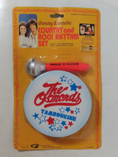1976 Gordy International Donny Marie Country Rock Rhythm set Tambourine NIP