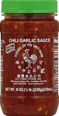 Huy Fong Chili Garlic Sauce, 8 oz 8 Ounce (Pack of 1)