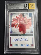 2025 WNBA Impeccable Caitlin Clark Indelible Ink Platinum 1/1