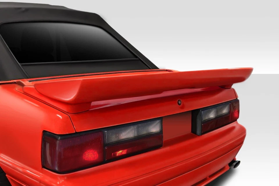 For 1979-1993 Mustang Coupe / Convertible Duraflex Colt Rear Wing Spoiler - 1 Pi Foto 2 de 4