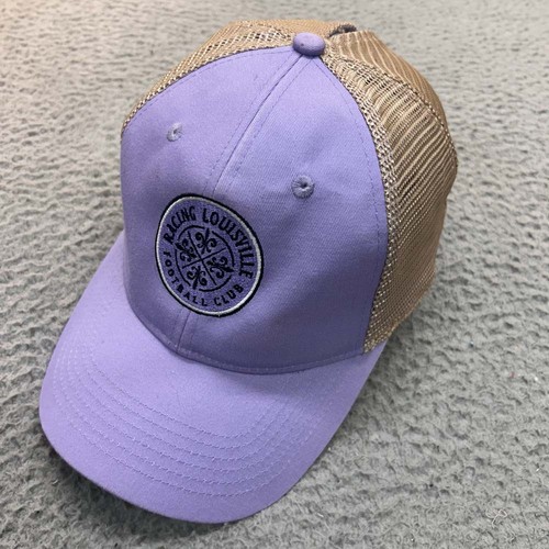 Racing Louisville FC Hat Cap Womens Trucker Hat One Size Outdoor Cap Soccer - Picture 1 of 9