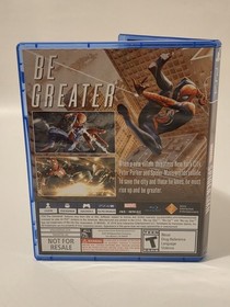 Marvel Spider-Man (PlayStation 4, 2018) Clean, Smoke Free ~ Tested, Plays Great 