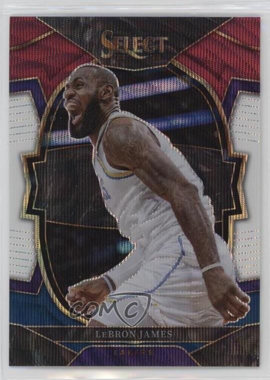 2022-23 Panini Select Concourse Tri-Color Prizm LeBron James #26 03rx