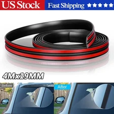 13ft Car Windshield Weather Rubber Seal Strip Trim Edge Molding Protector Guard