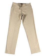 Quince Pant Ultra-Stretch 24/7 Smart Chino Mens 34x32 Khaki LB25368-GCGL01-12866